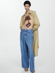 Широкие джинсы MANGO модель 67017144_TM Фото