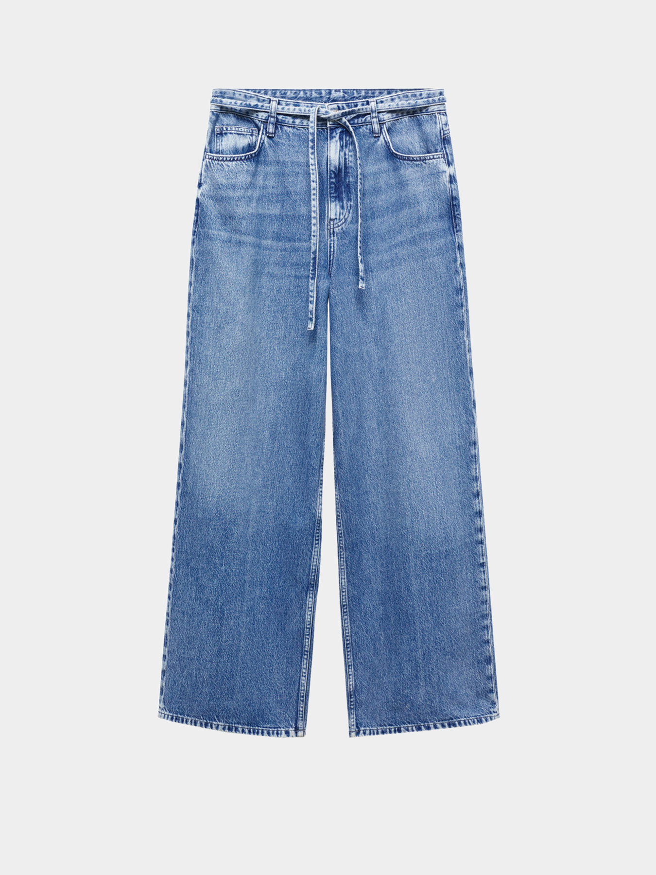 Широкие джинсы MANGO модель 67017144_TM Фото