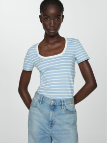 Футболка MANGO модель 67018656_52 Фото