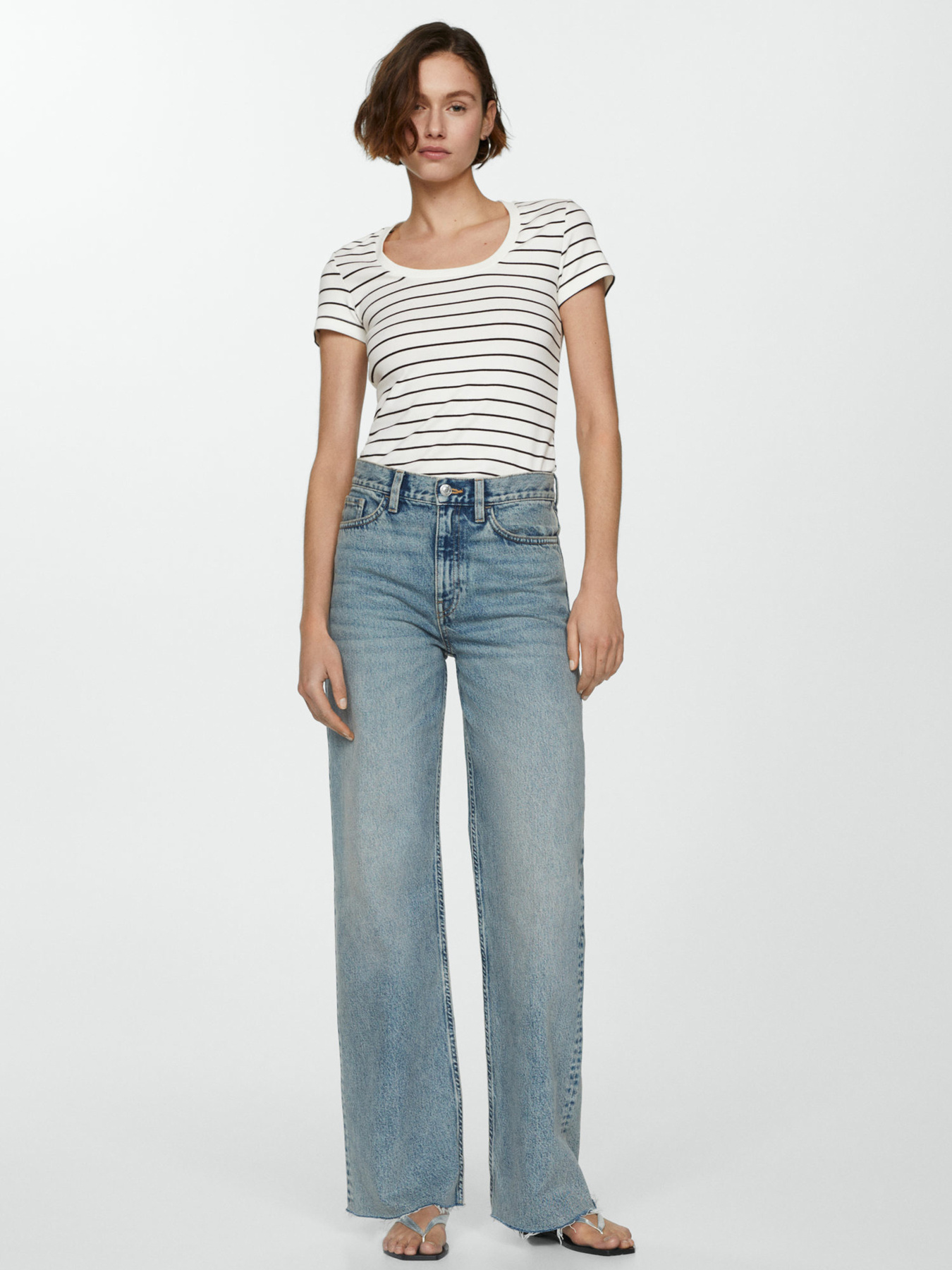 Футболка MANGO модель 67018656_99 Фото