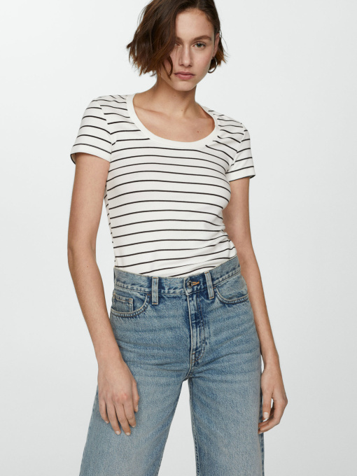 Футболка MANGO модель 67018656_99 Фото