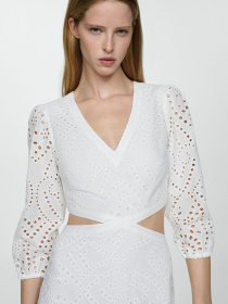 Платье макси MANGO модель 67027125_1 Фото