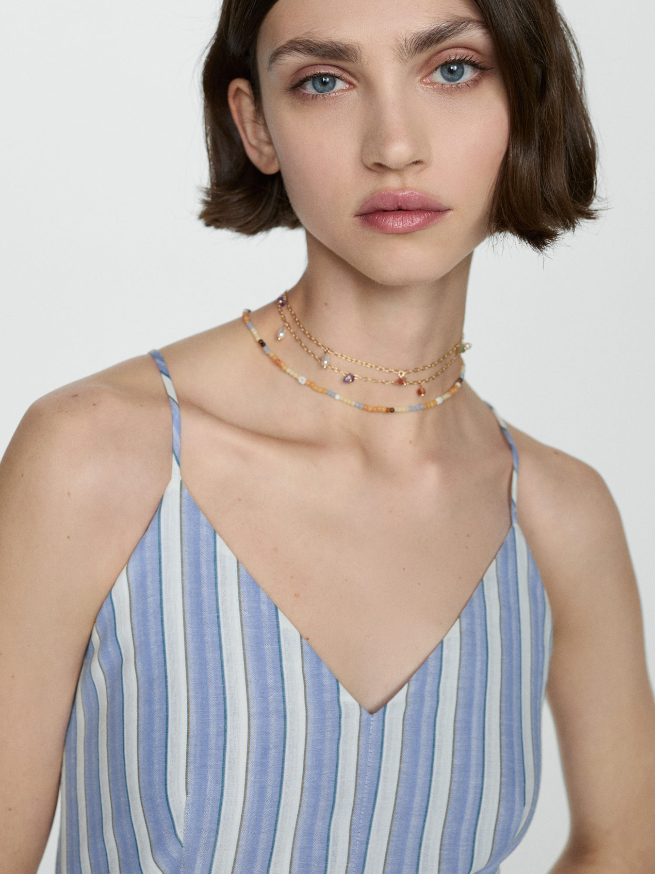 Платье макси MANGO модель 67028646_50 Фото