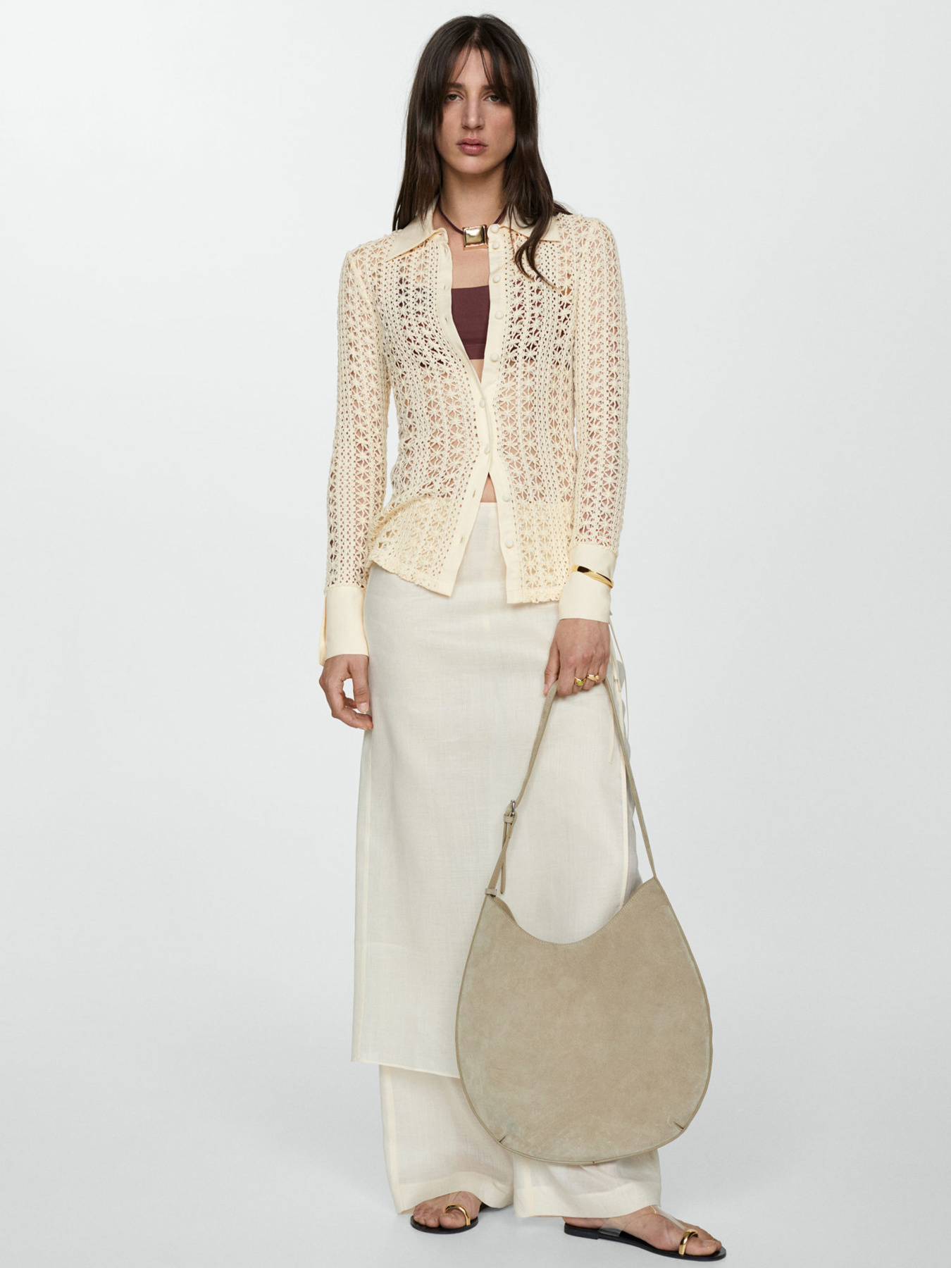 Блуза MANGO модель 67037137_5 Фото