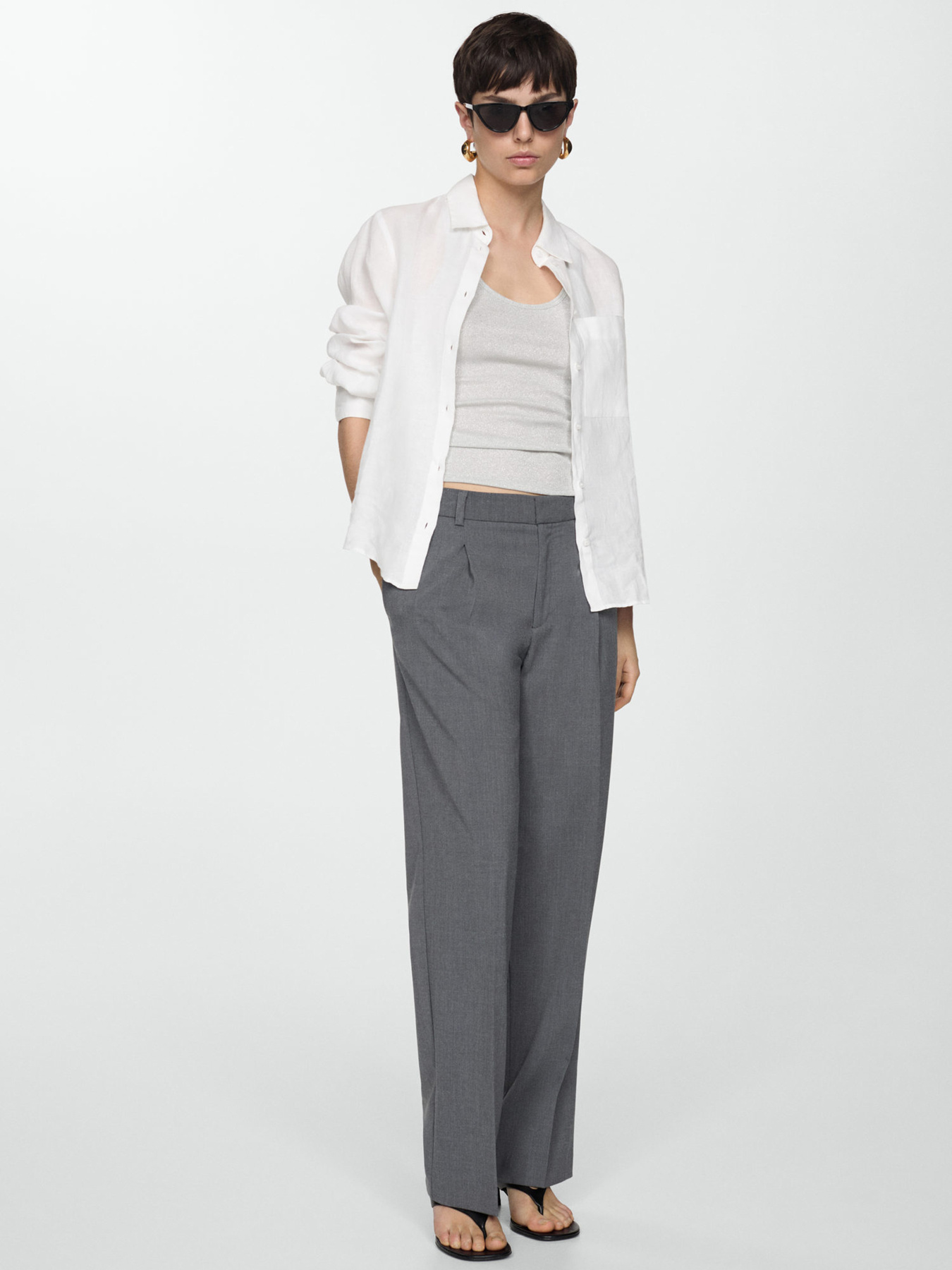 Майка MANGO модель 67038648_PL Фото