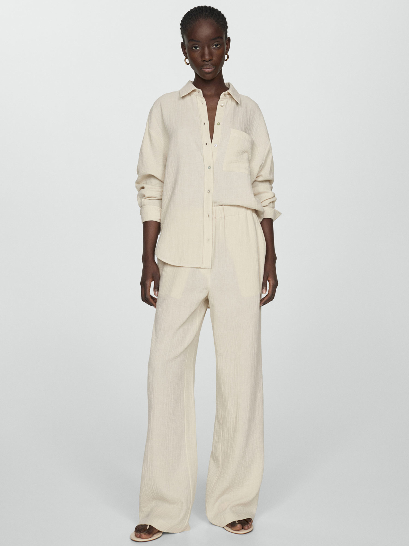 Рубашка MANGO модель 67039033_5 Фото