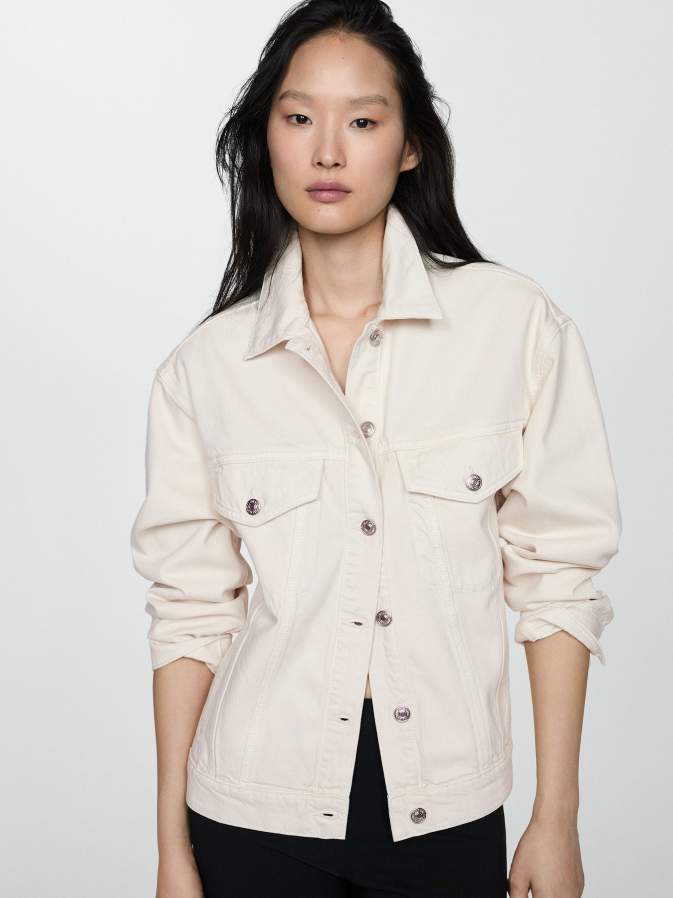 Джинсовая куртка MANGO модель 67047132_2 Фото