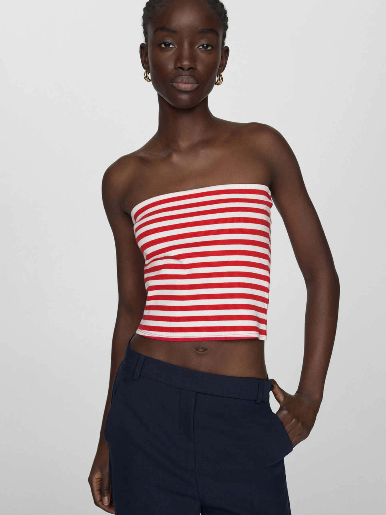 Топ MANGO модель 67048643_70 Фото