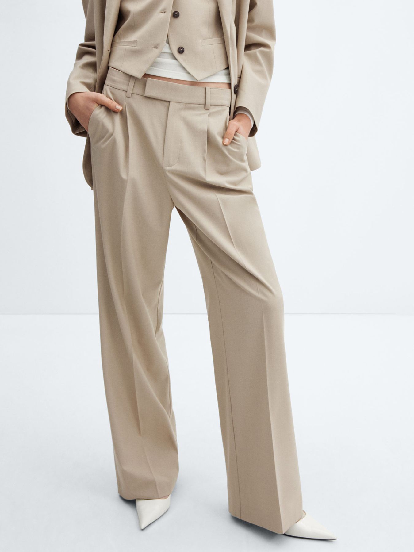 Брюки палаццо MANGO модель 67054792_8 Фото