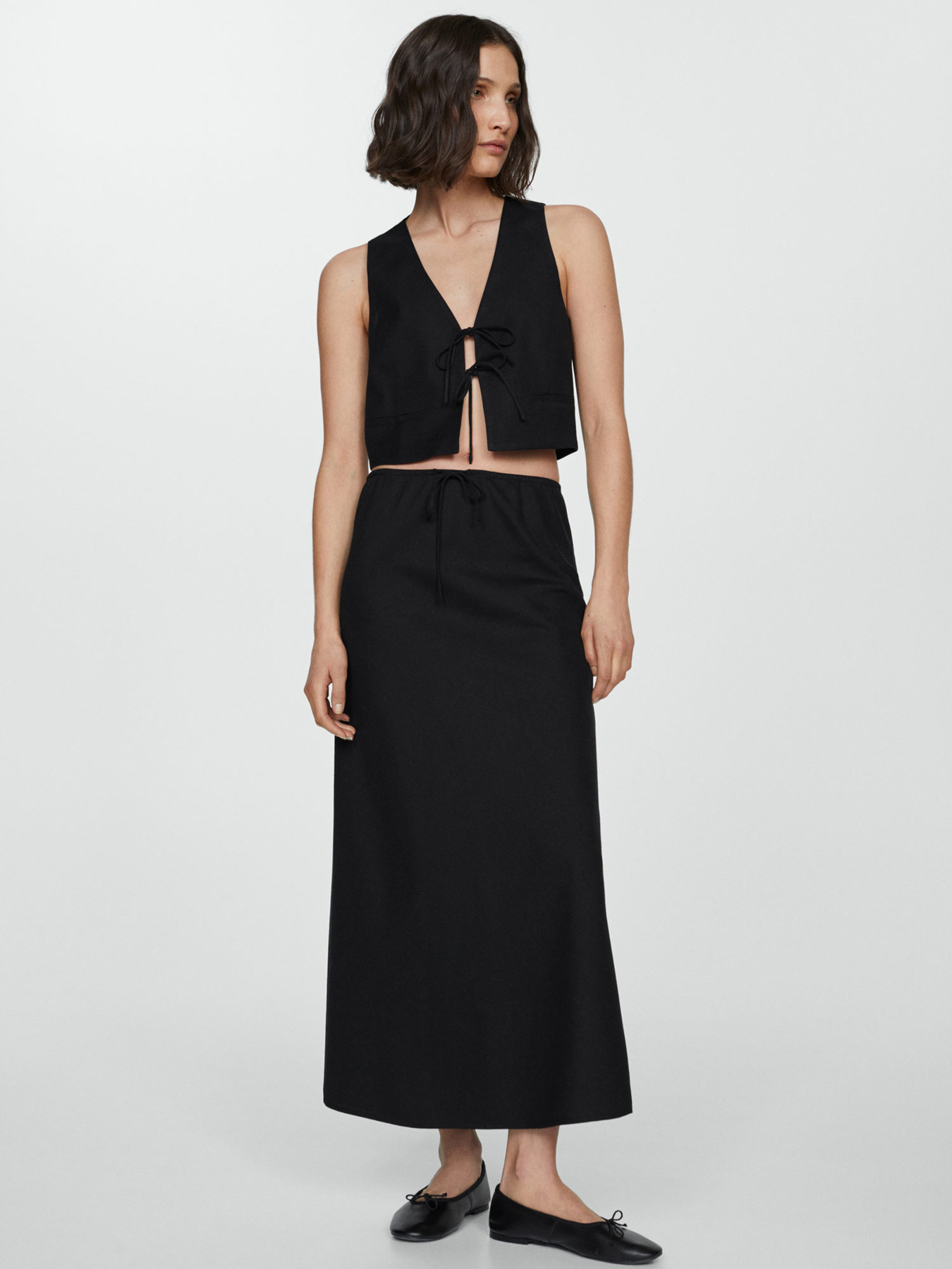 Спідниця максі MANGO модель 67057136_99 Фото