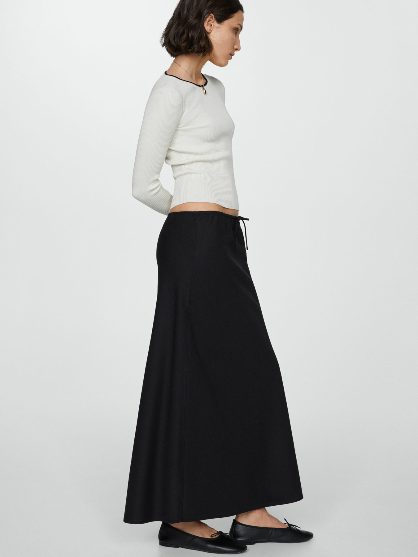 Спідниця максі MANGO модель 67057136_99 Фото