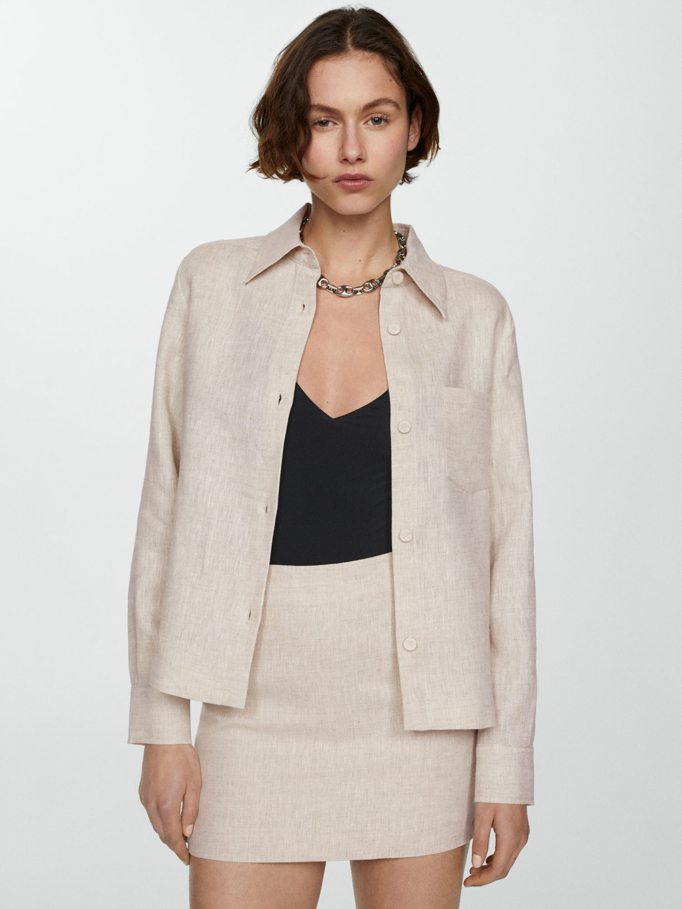 Юбка мини MANGO модель 67057142_6 Юбка мини MANGO модель 67057142_6 Фото