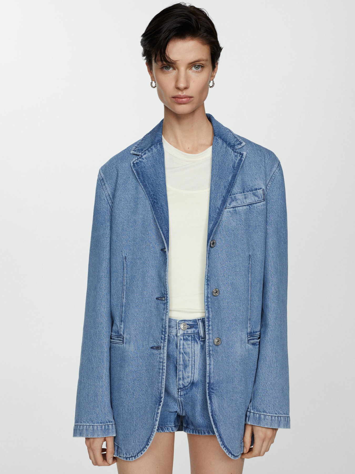 Джинсова куртка MANGO модель 67057143_TM Фото