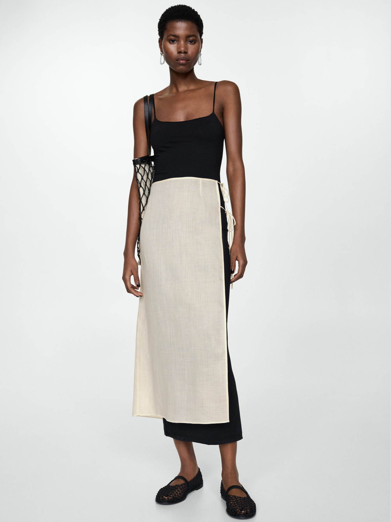 Платье макси MANGO модель 67057147_99 Платье макси MANGO модель 67057147_99 Фото