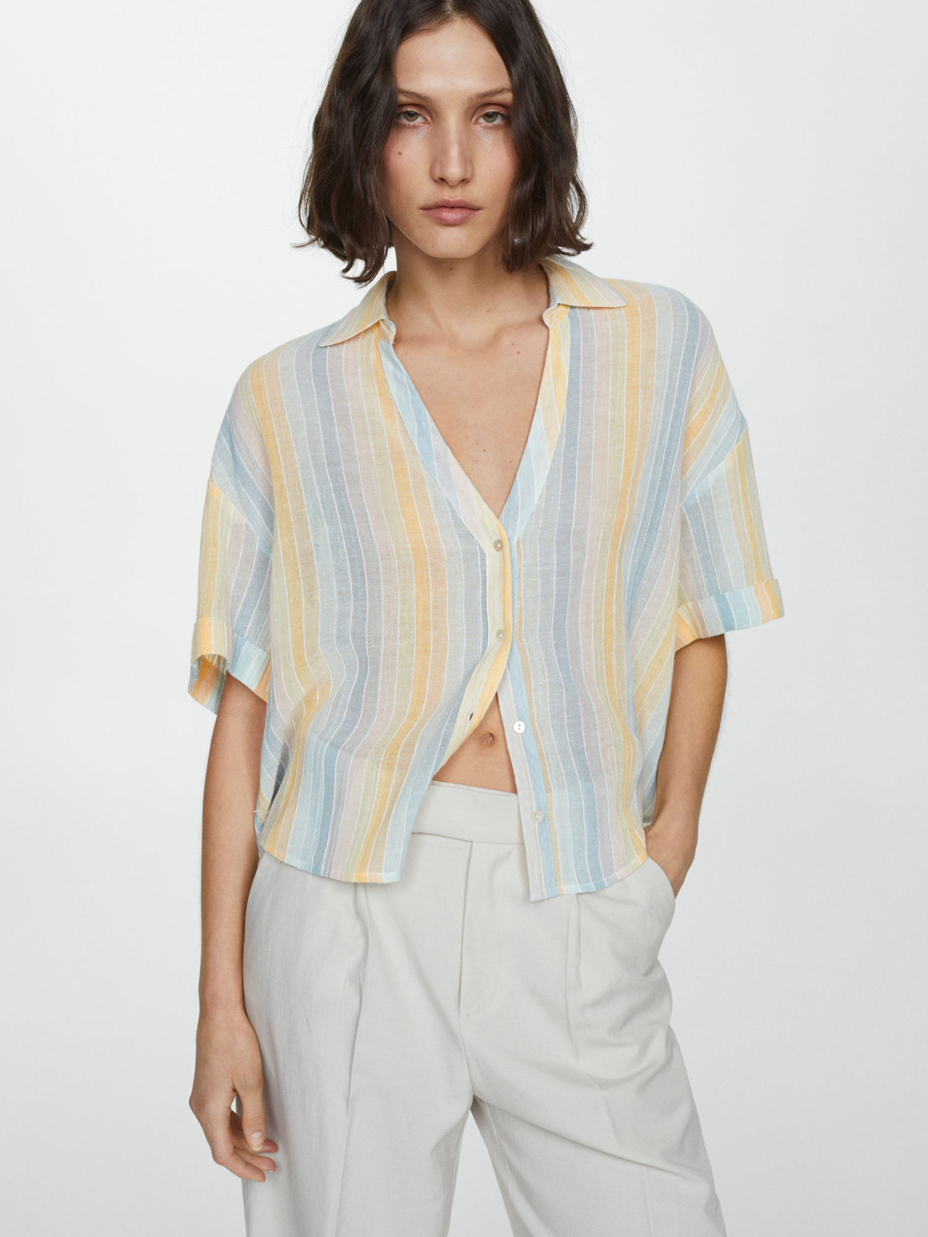 Блуза MANGO модель 67058639_11 Блуза MANGO модель 67058639_11 Фото