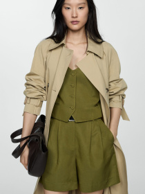 Шорты MANGO модель 67059229_37 Фото