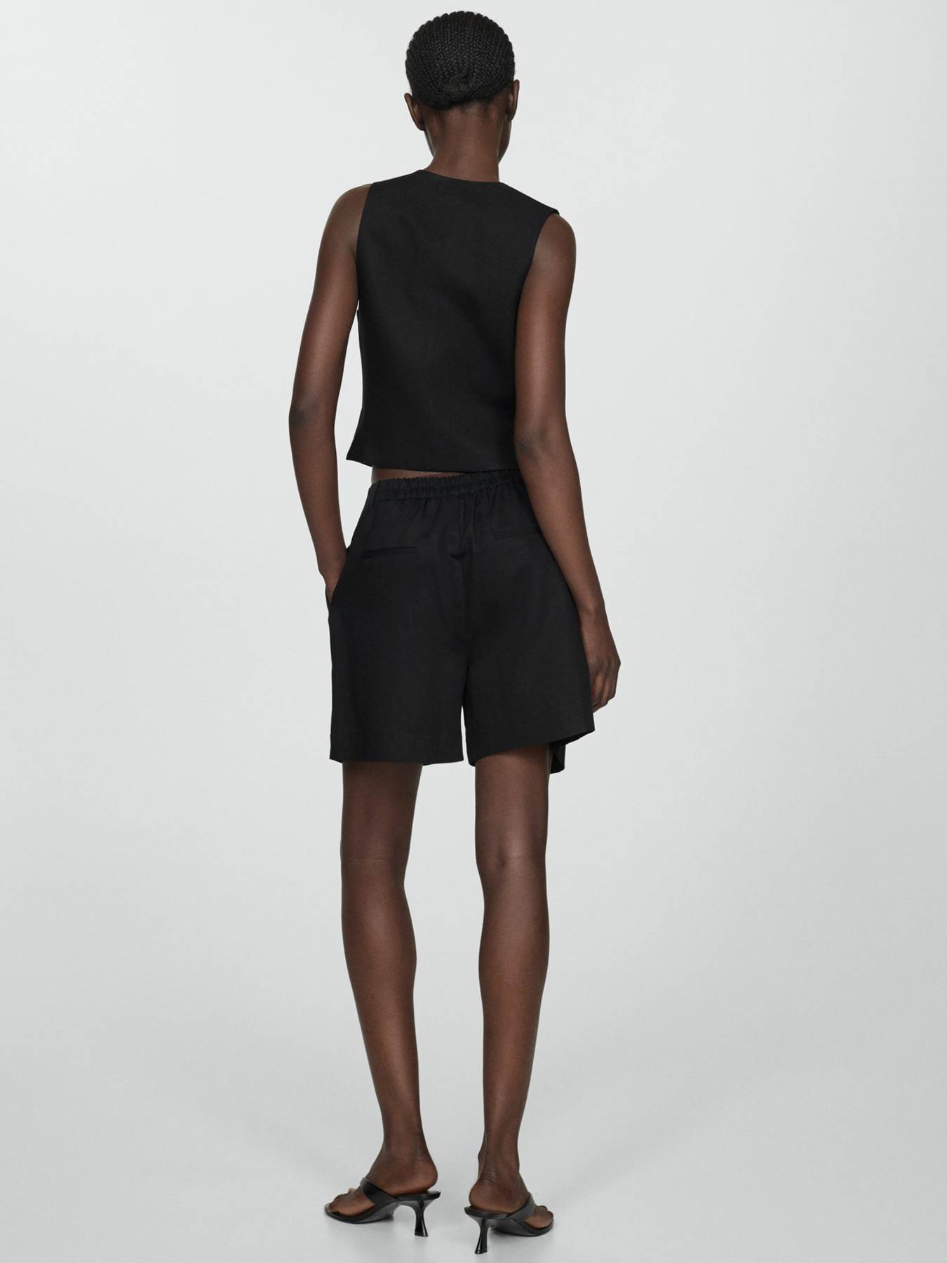 Шорты MANGO модель 67059229_99 Фото