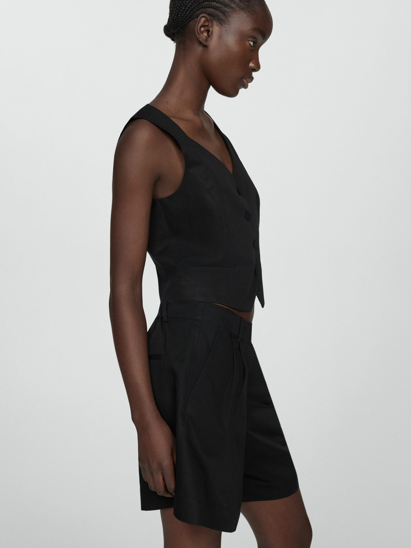 Шорты MANGO модель 67059229_99 Фото