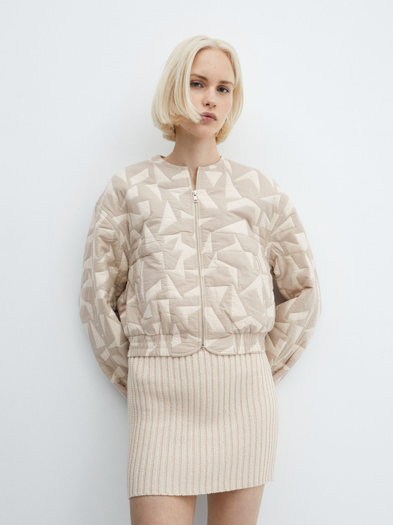 Бомбер MANGO Модель 67065740_8 Фото