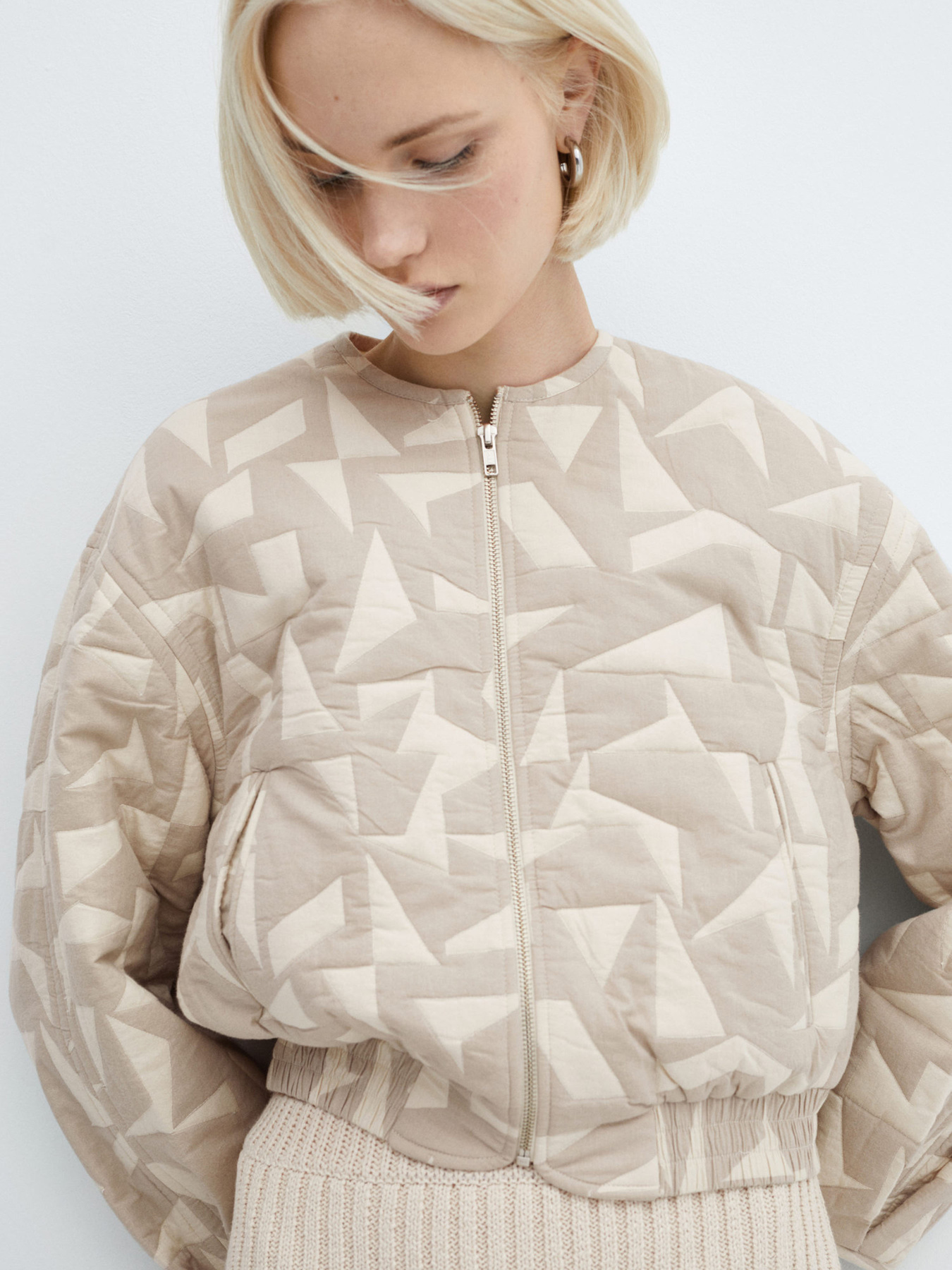 Бомбер MANGO Модель 67065740_8 Фото