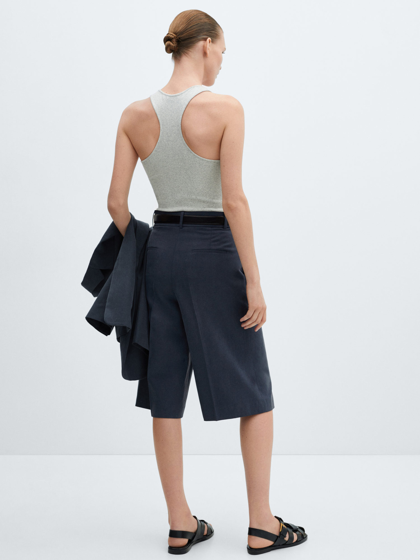 Повсякденні шорти MANGO модель 67066741_59 Фото