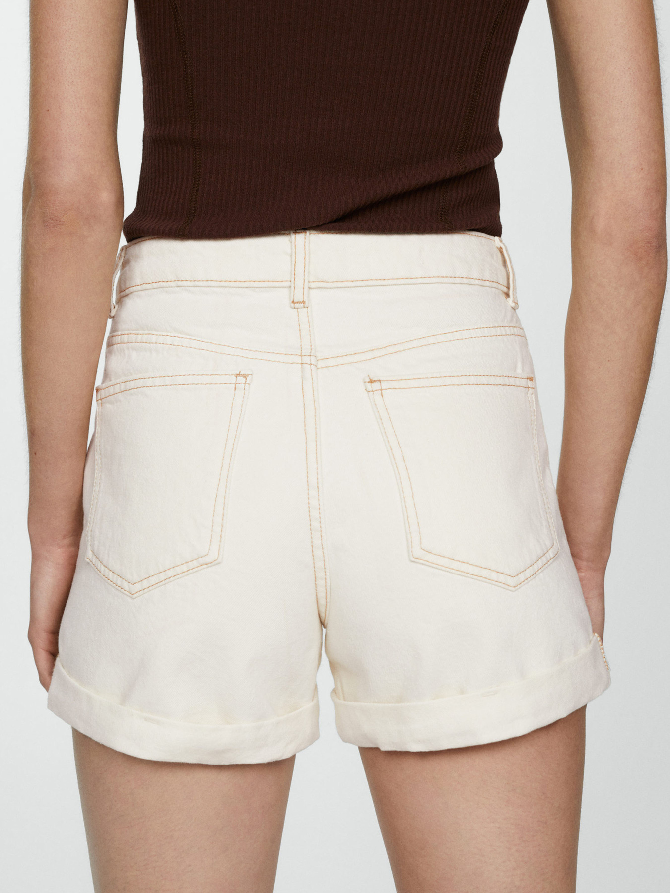 Шорти джинсові MANGO модель 67067129_5 Фото