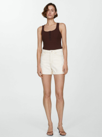 Джинсовые шорты MANGO модель 67067129_5 Джинсовые шорты MANGO модель 67067129_5 Фото