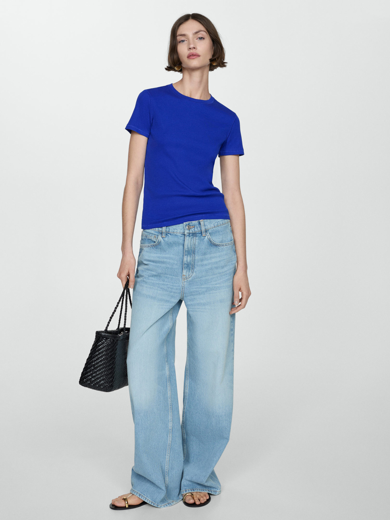 Футболка MANGO модель 67068643_52 Футболка MANGO модель 67068643_52 Фото