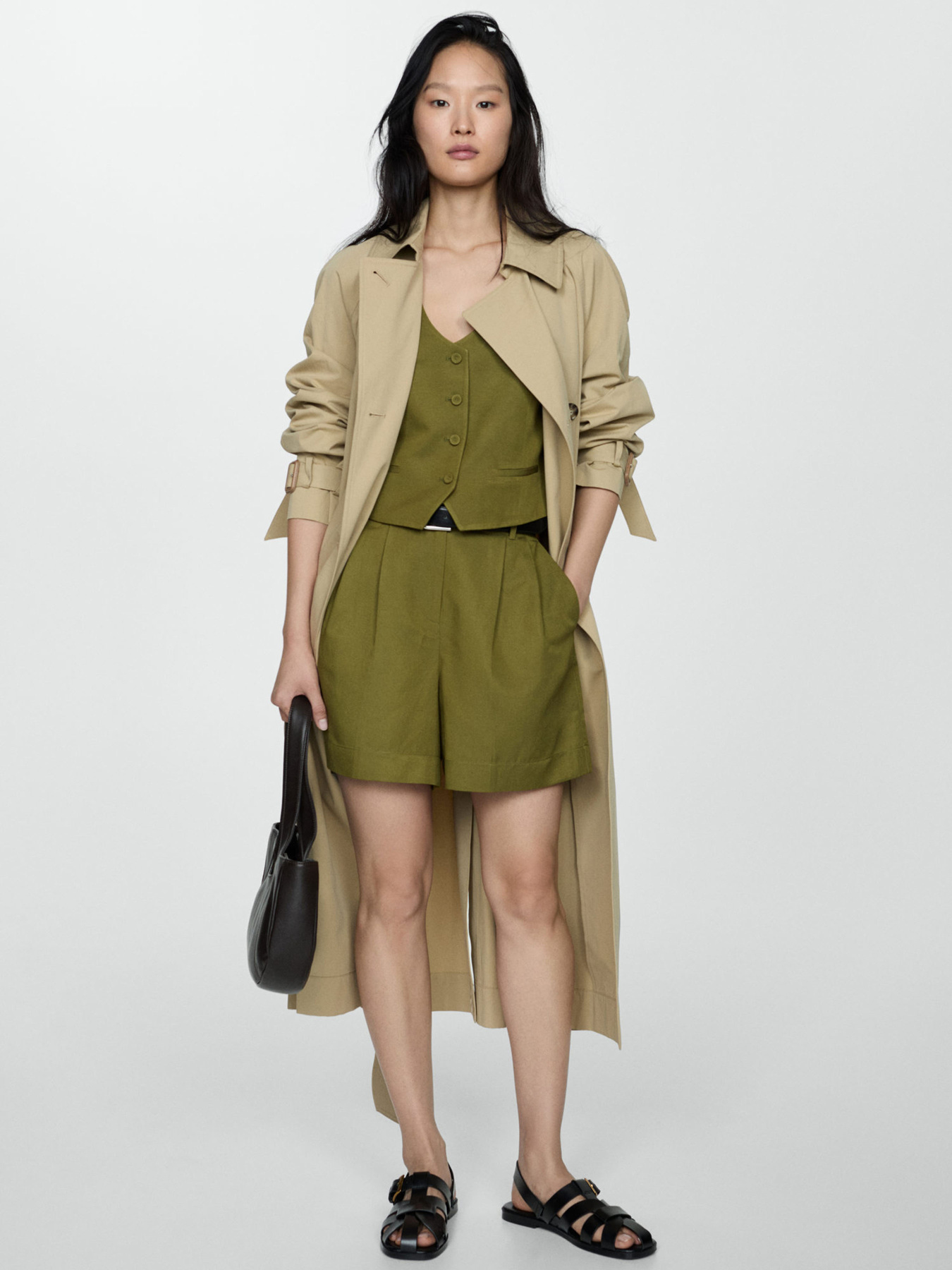 Класичний жилет MANGO модель 67069229_37 Фото