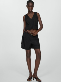 Жилет классический MANGO модель 67069229_99 Фото