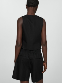 Жилет классический MANGO модель 67069229_99 Фото