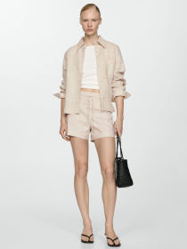 Повседневные шорты MANGO модель 67079228_8 Повседневные шорты MANGO модель 67079228_8 Фото