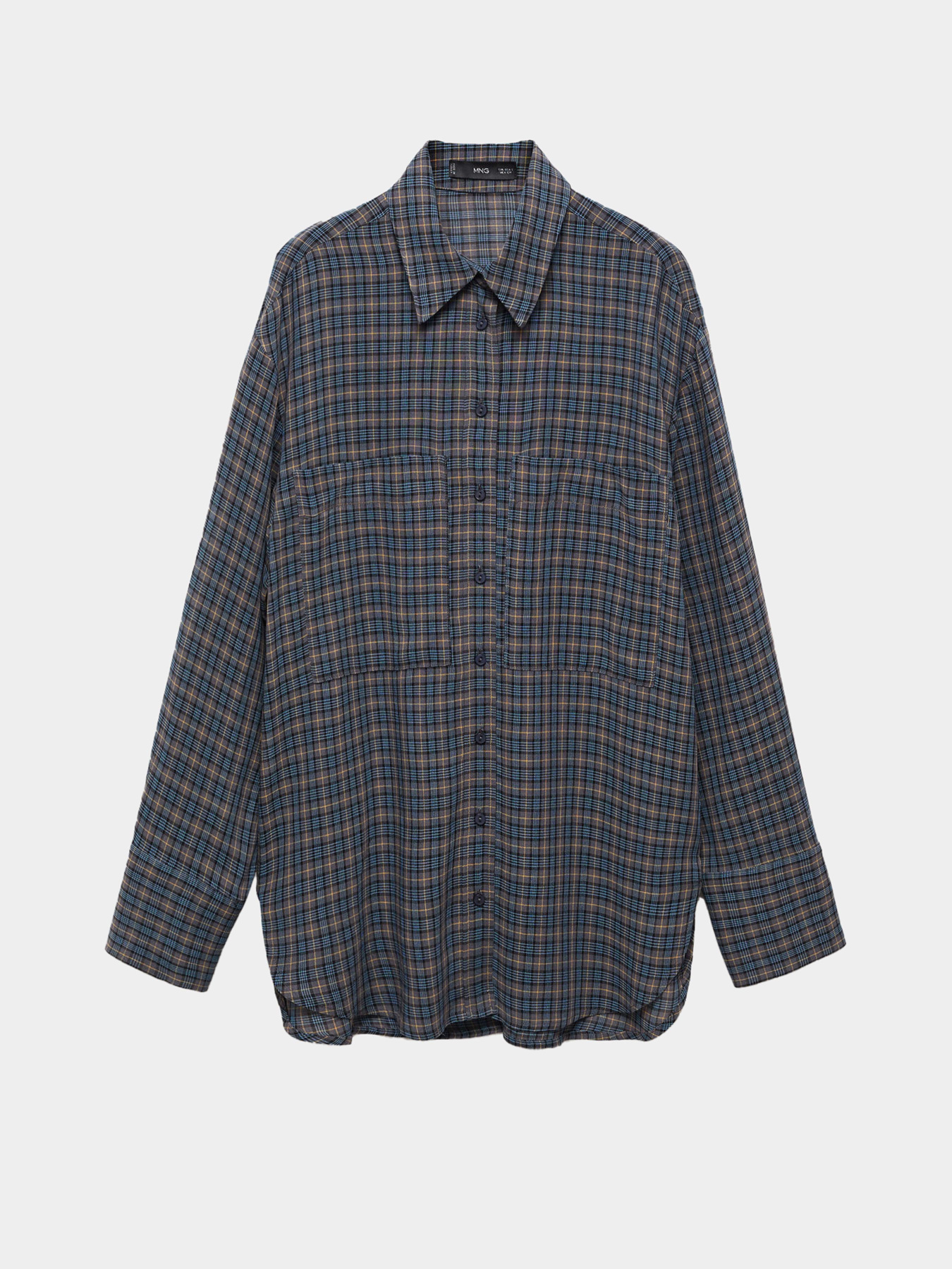 Рубашка повседневная MANGO модель 67084062_52 Фото