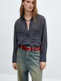 Рубашка повседневная MANGO модель 67084062_52 Фото