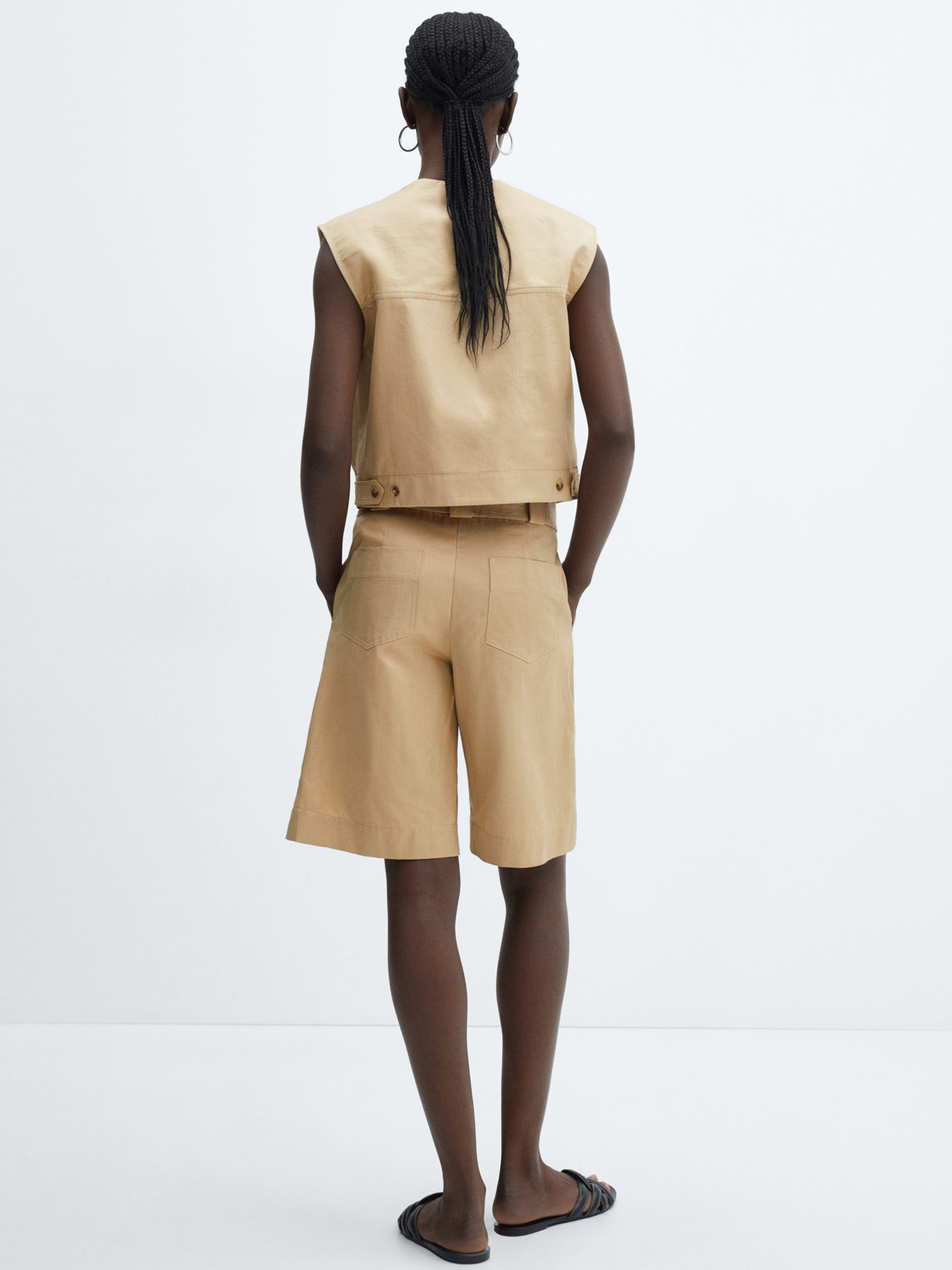 Шорти MANGO модель 67085754_9 Фото