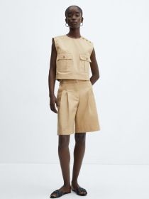 Шорти MANGO модель 67085754_9 Фото