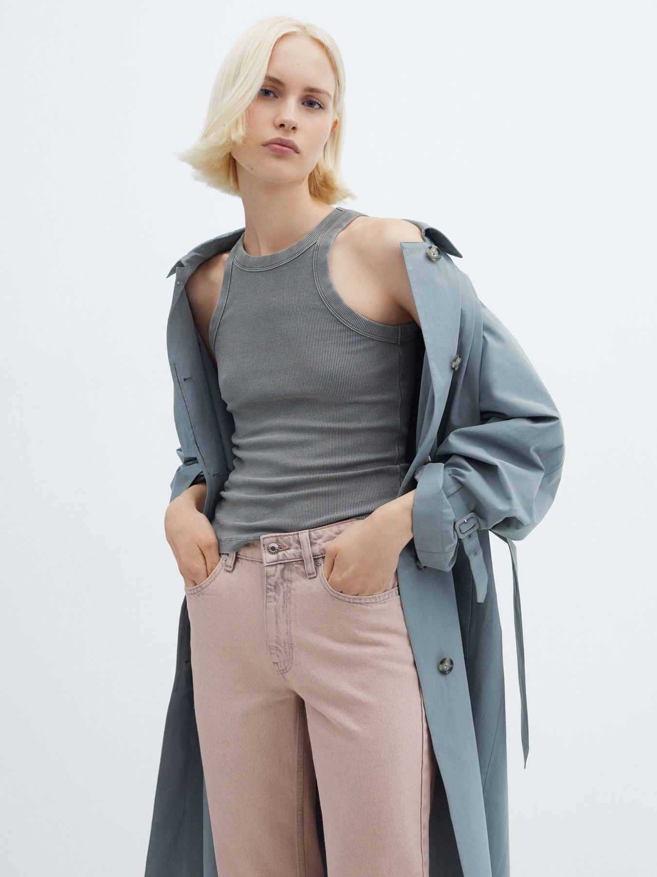 Прямі джинси MANGO модель 67086325_82 Фото