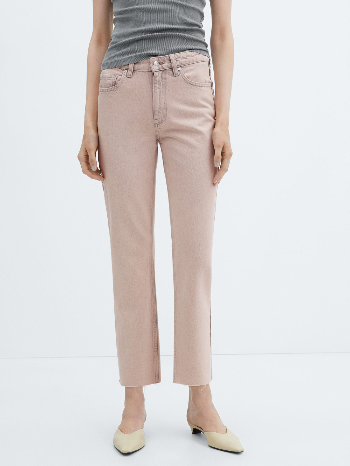 Прямі джинси MANGO модель 67086325_82 Фото