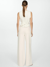 Широкие джинсы MANGO модель 67097129_2 Фото