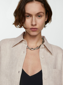 Рубашка повседневная MANGO модель 67097141_6 Рубашка повседневная MANGO модель 67097141_6 Фото