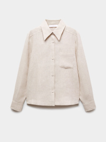 Рубашка повседневная MANGO модель 67097141_6 Рубашка повседневная MANGO модель 67097141_6 Фото