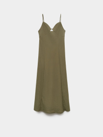 Платье макси MANGO модель 67098643_37 Фото