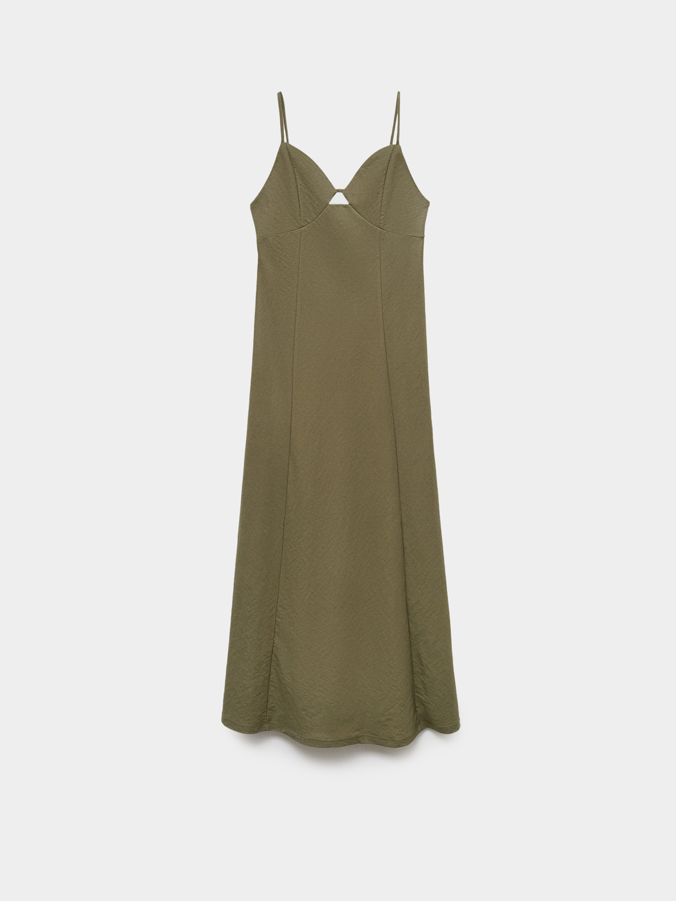 Платье макси MANGO модель 67098643_37 Фото