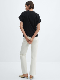 Футболка MANGO модель 67835146_99 Футболка MANGO модель 67835146_99 Фото