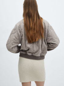 Бомбер MANGO модель 67954785_91 Фото