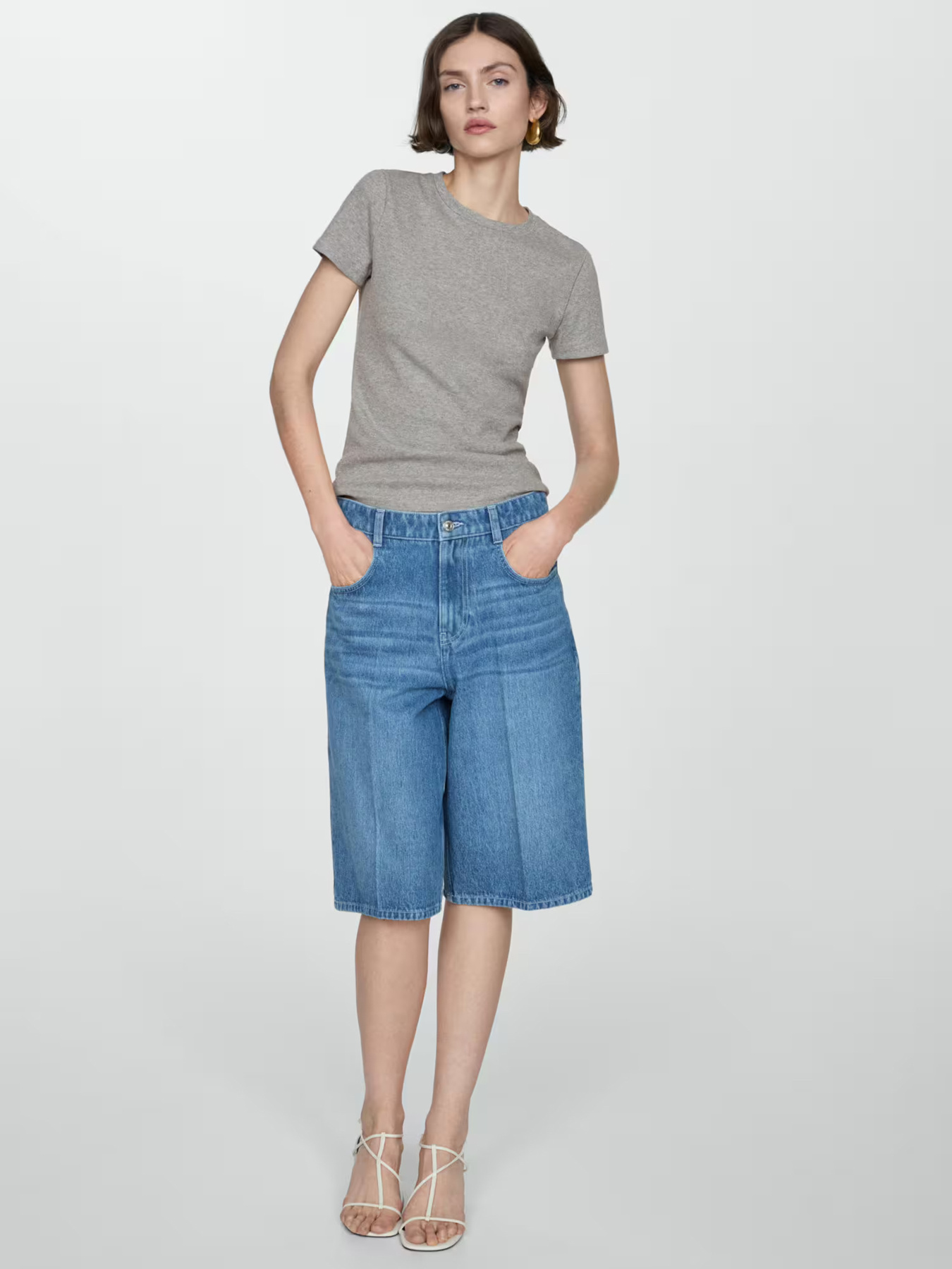 Футболка MANGO модель 67968643_92 Футболка MANGO модель 67968643_92 Фото