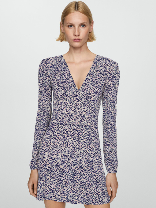 Платье мини MANGO модель 67087130_56 Фото