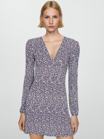 Платье мини MANGO модель 67087130_56 Фото