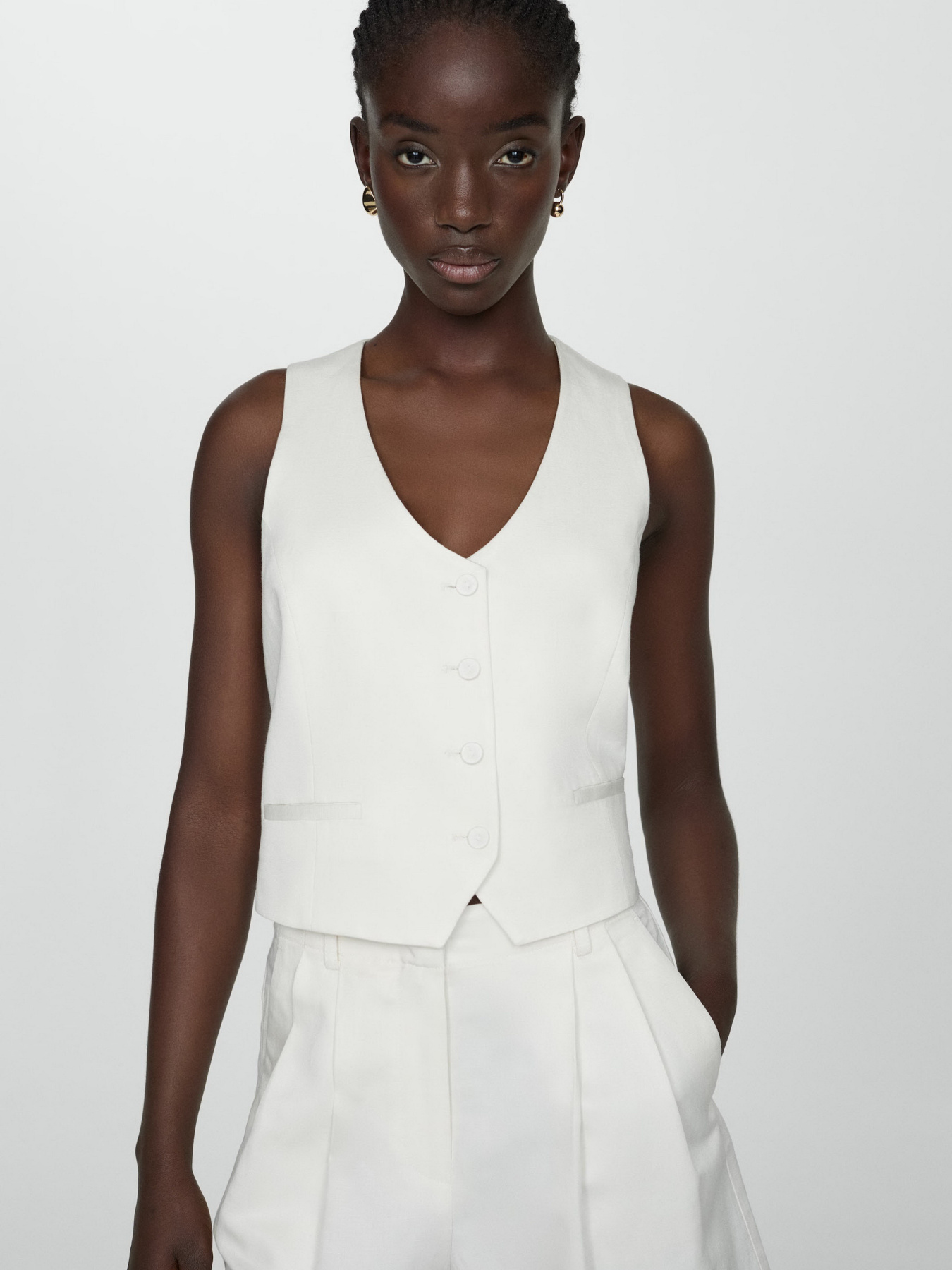 Шорти MANGO Max модель 67059229_1 Фото