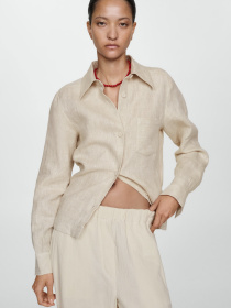 Брюки палаццо MANGO Gauza модель 67019034_5 Фото